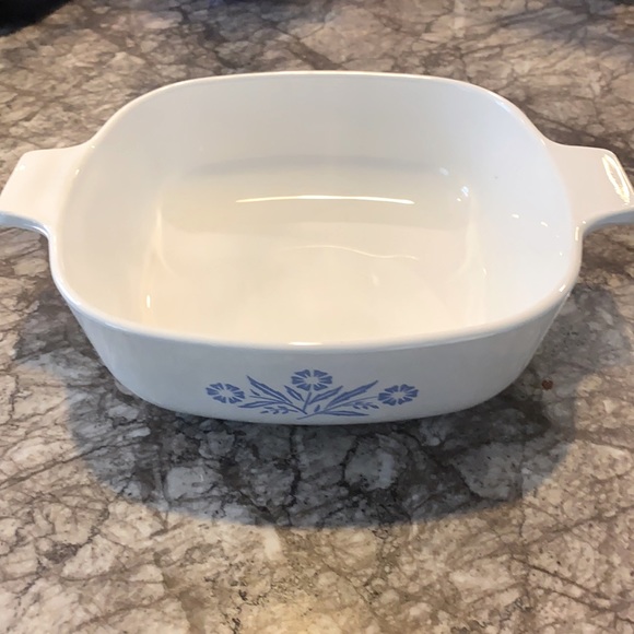 Vintage Corning Ware 1 Qt Blue Cornflower